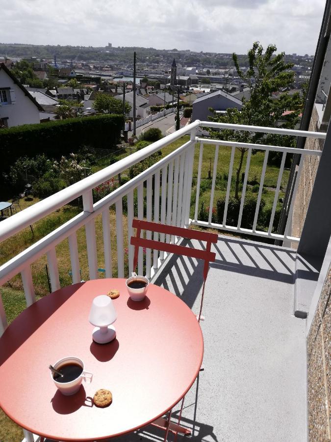 Sur Les Falaises Apartment Dieppe Luaran gambar